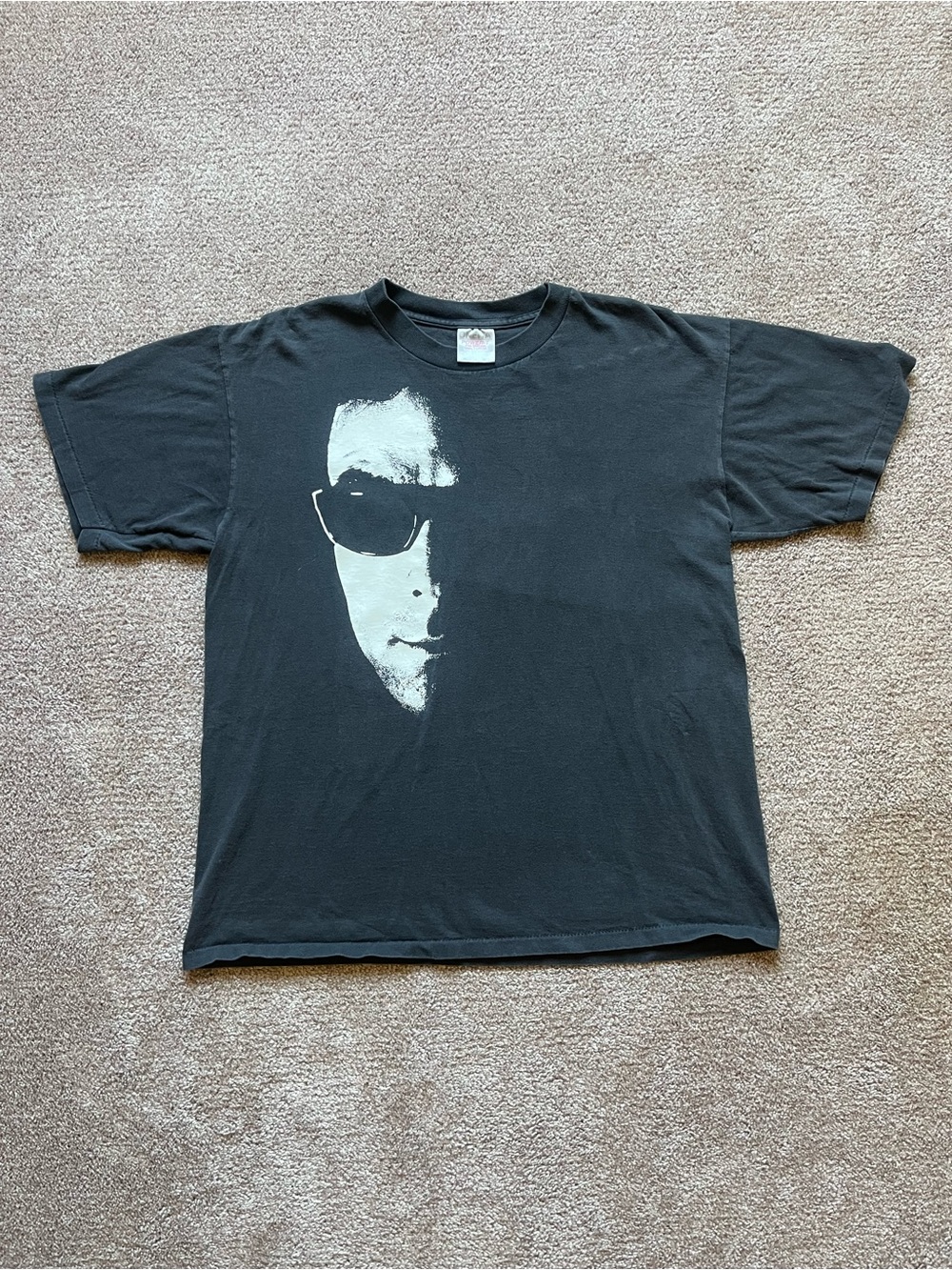 VTG 90’s Marshal Sylver Mentalist / Hypnotist Faded Black Tee